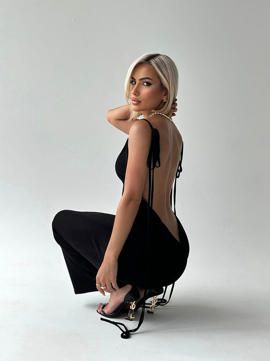 Lara Backless Maxi Dress